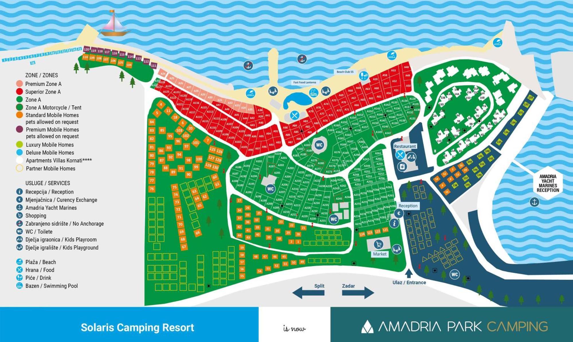 Amadria Park Camping Sibenik Mobile Homes المظهر الخارجي الصورة
